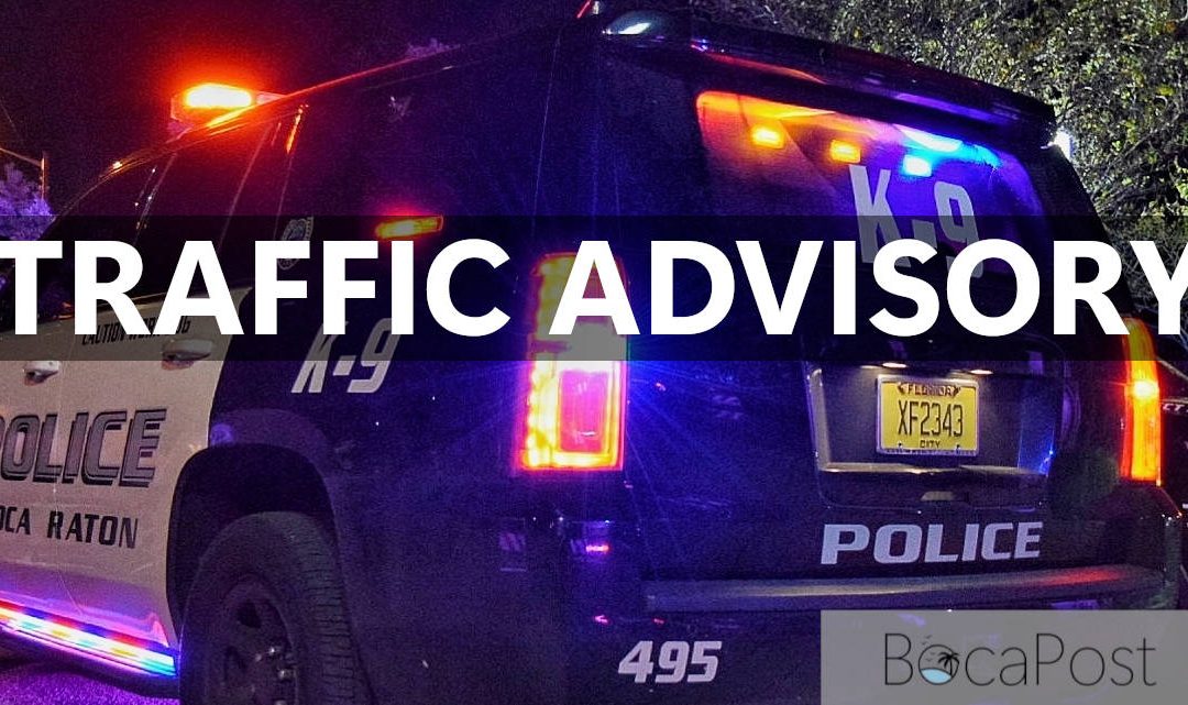 Southbound Lanes Closed At Military Trail And Northwest 19Th Street In Boca Raton After Crash