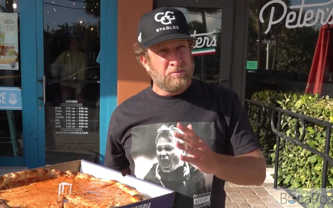 Barstool’s Dave Portnoy Reviews Boca Raton’s Peter’s Pizzeria
