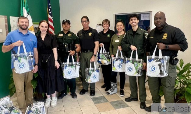 Boca Jewish Center Delivers Appreciation Gift Bags to PBSO Deputies as Security Measures Expand for Houses of Worship