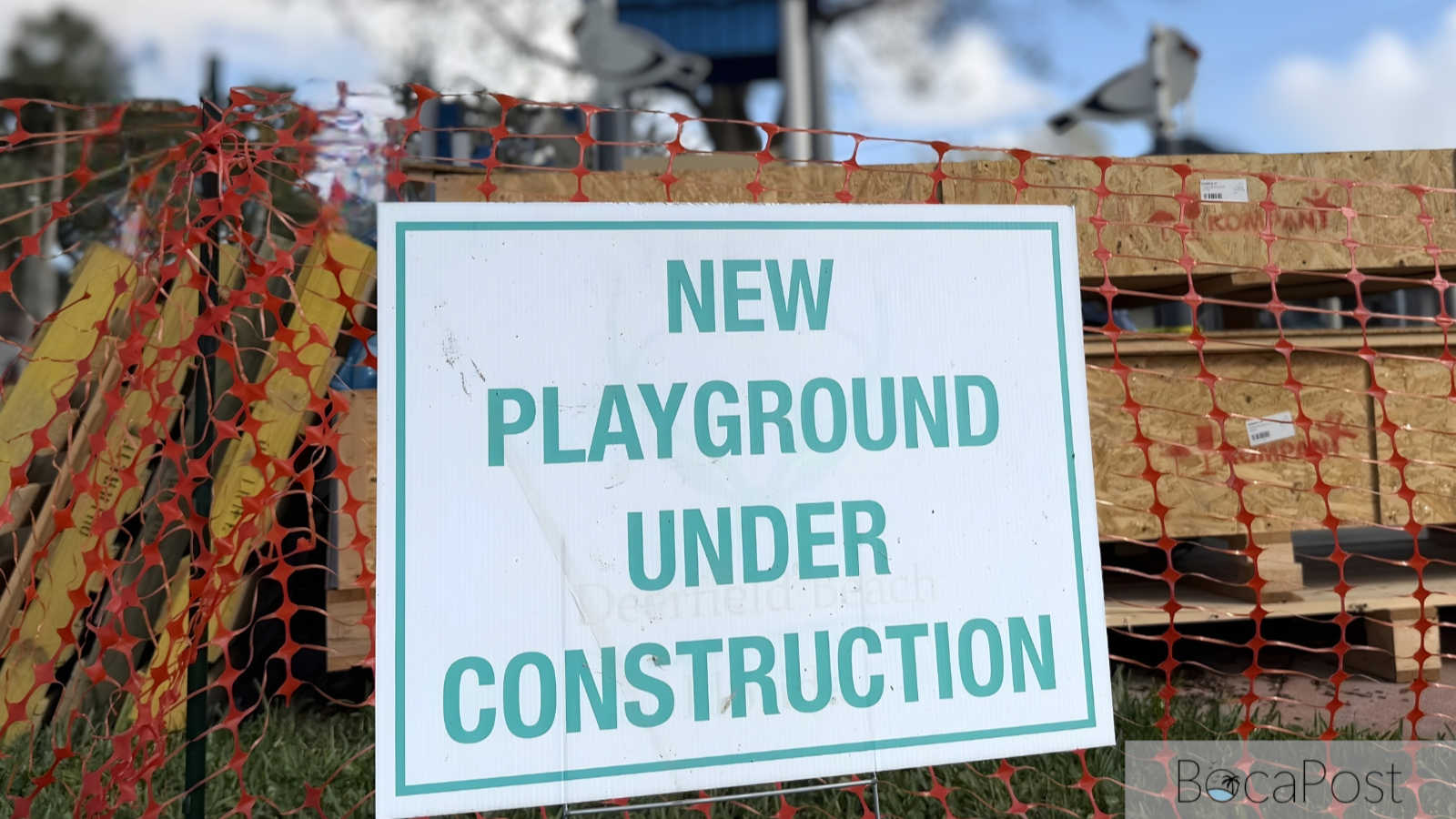 New Playground Taking Shape At Riverglen Park In Deerfield Beach