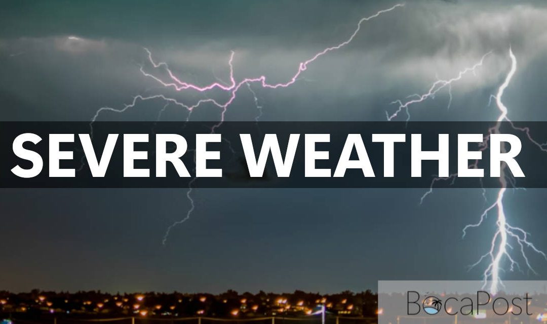Boca Raton Severe Weather Alert: Warning Expires, but Gusty Storms Still Possible Tonight