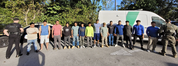 Fhp, U.s. Border Patrol Arrest 15 In Key Largo Immigration Enforcement Operation - Boca Post