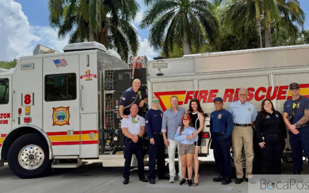 Boca Raton Fire Rescue Honors Family, Dispatchers and Medics After Cardiac Arrest Survivor Returns With Remarkable Recovery