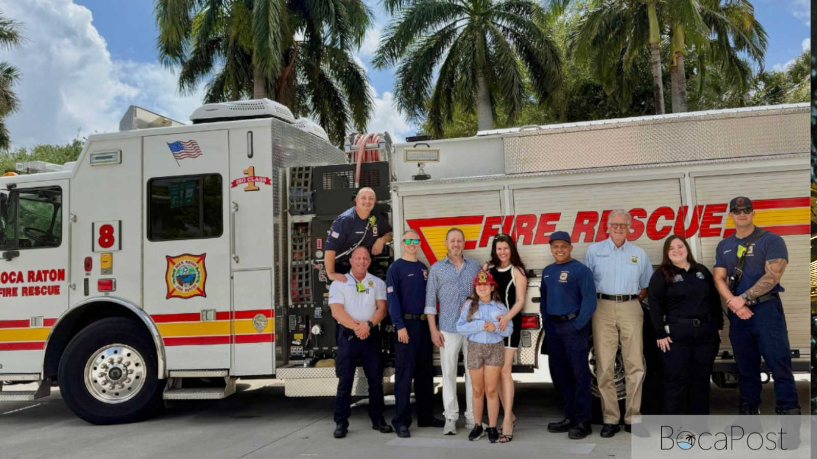 Boca Raton Fire Rescue Honors Family, Dispatchers and Medics After Cardiac Arrest Survivor Returns With Remarkable Recovery