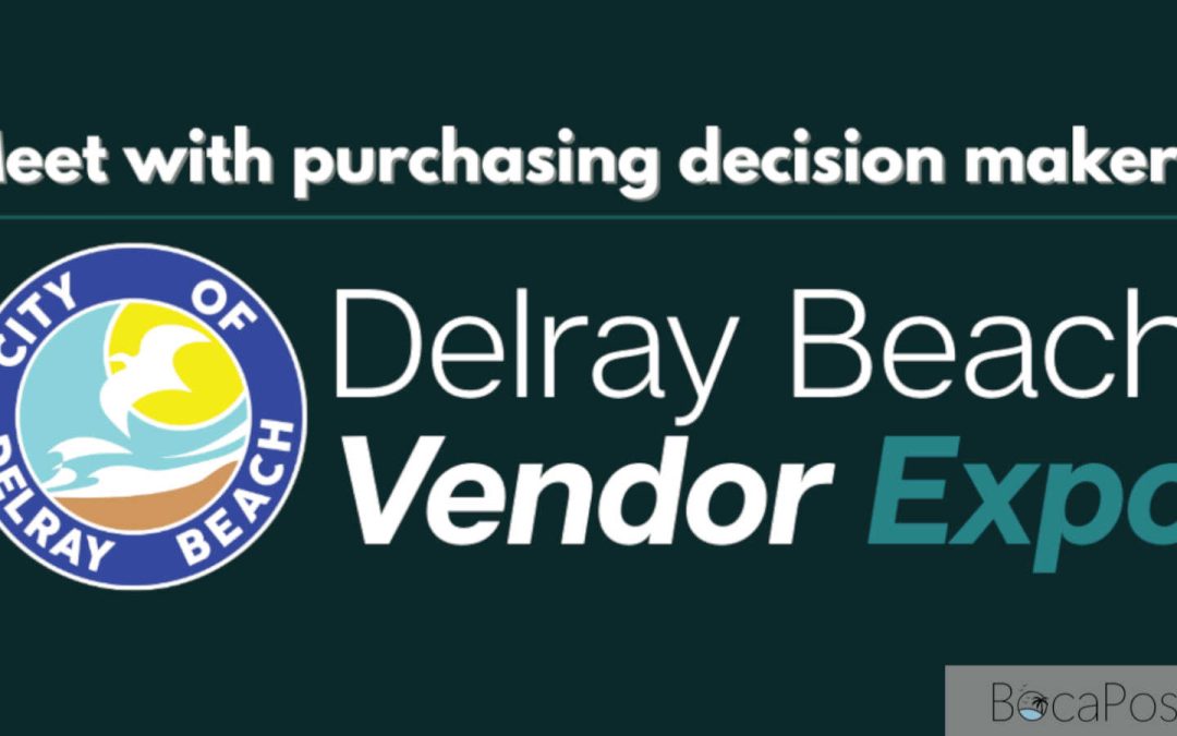 Delray Beach Invites Local Businesses to Free Vendor Expo on May 28