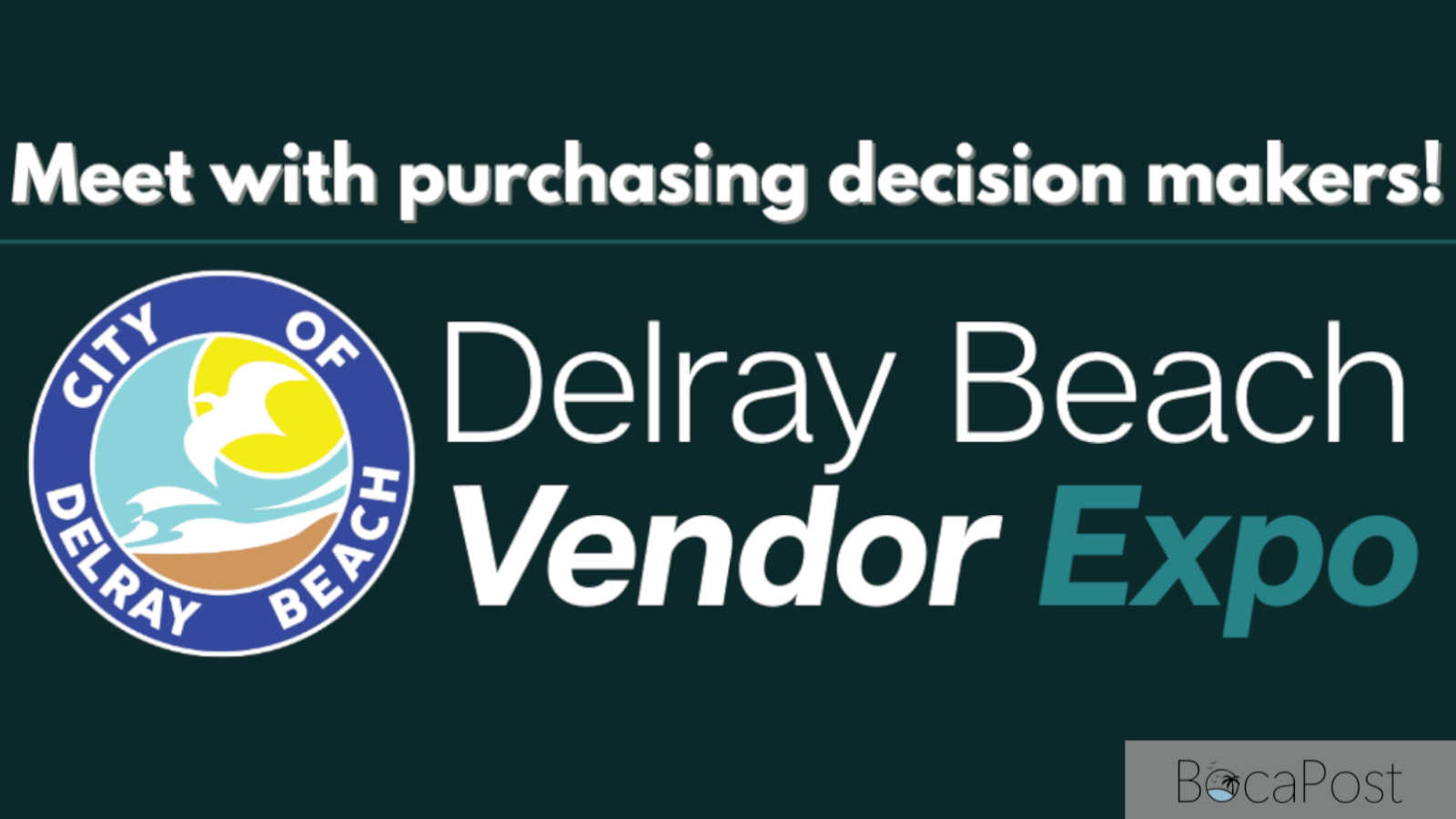Delray Beach Invites Local Businesses to Free Vendor Expo on May 28