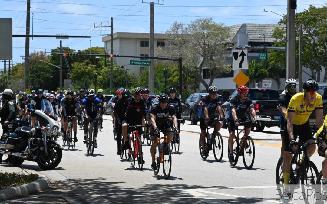 Florida Tour de Force Passes Through Boca Raton on Five-Day Ride Honoring Fallen Officers