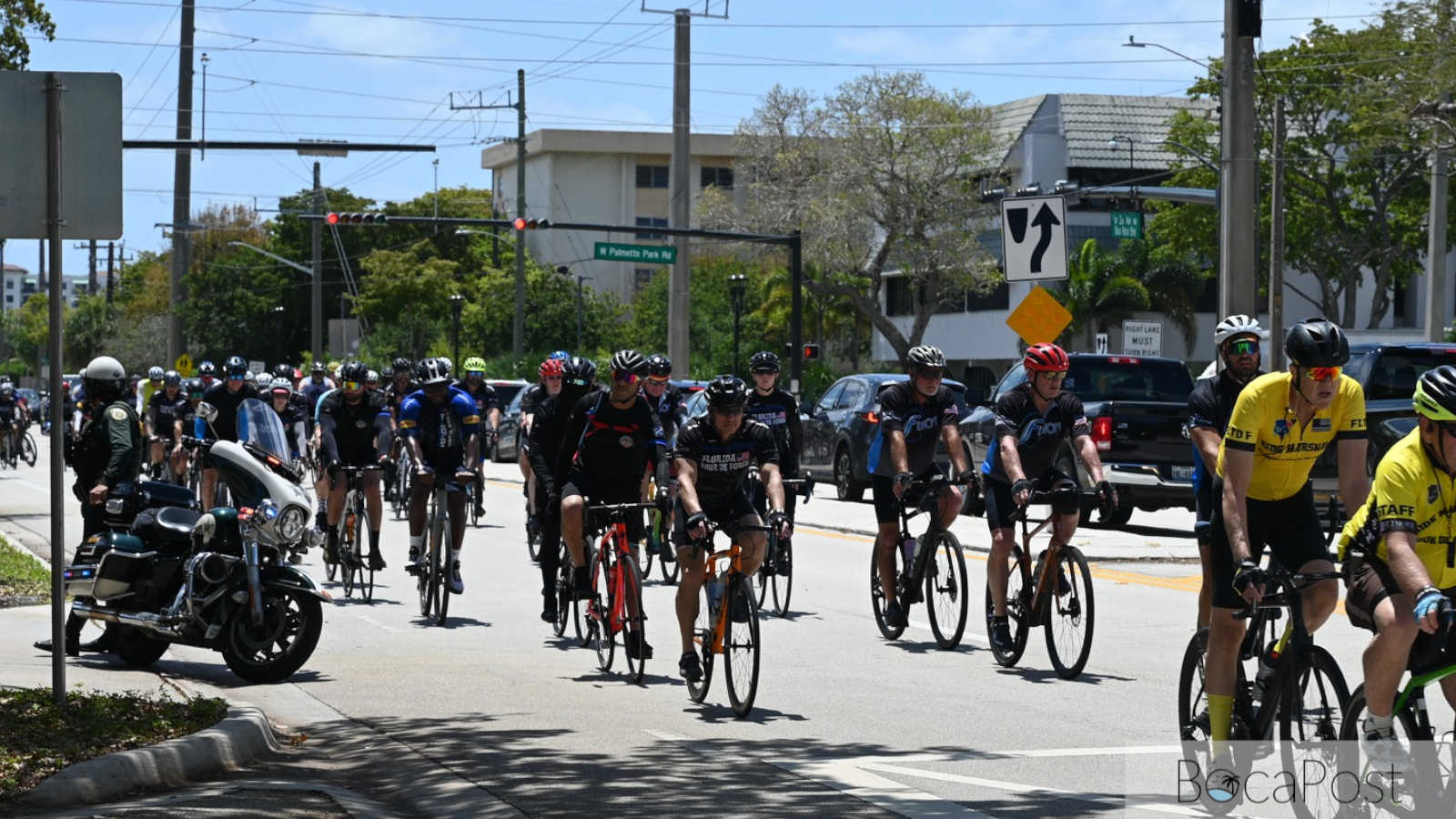 Florida Tour de Force Passes Through Boca Raton on Five-Day Ride Honoring Fallen Officers