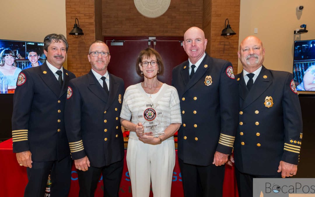 Longtime Coral Springs Fire Department Executive Assistant Debbie Pringle Retires After 25-Year Career