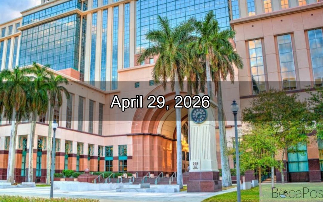 Palm Beach County Civil Filings – April 29, 2026