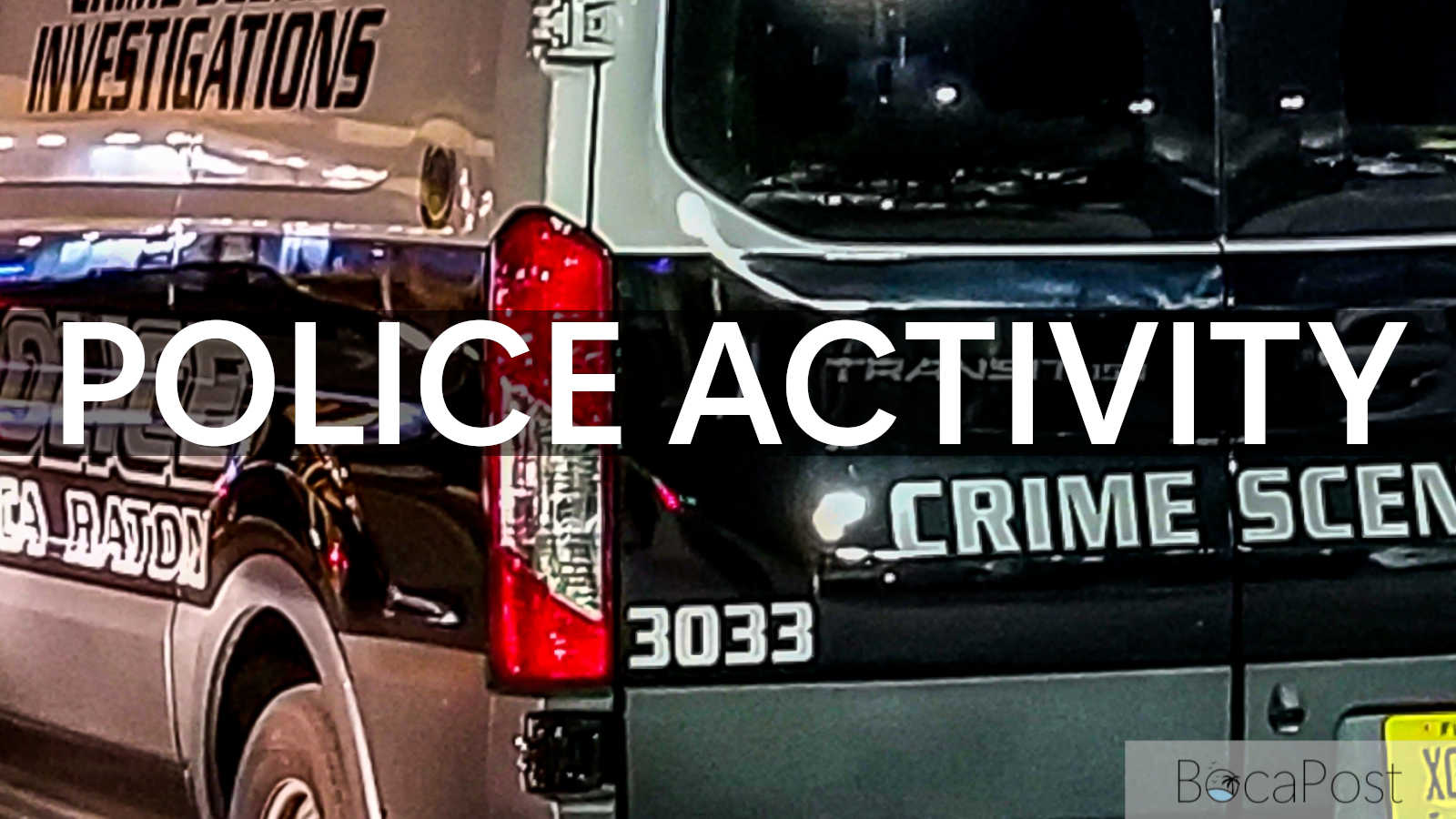 Westbound Palmetto Park Road Closed at 9th Avenue After Crash, Boca Raton Police Say