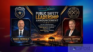 Deerfield Beach Names Transitional Police, Fire Chiefs As City Moves Toward Independent Public Safety Departments