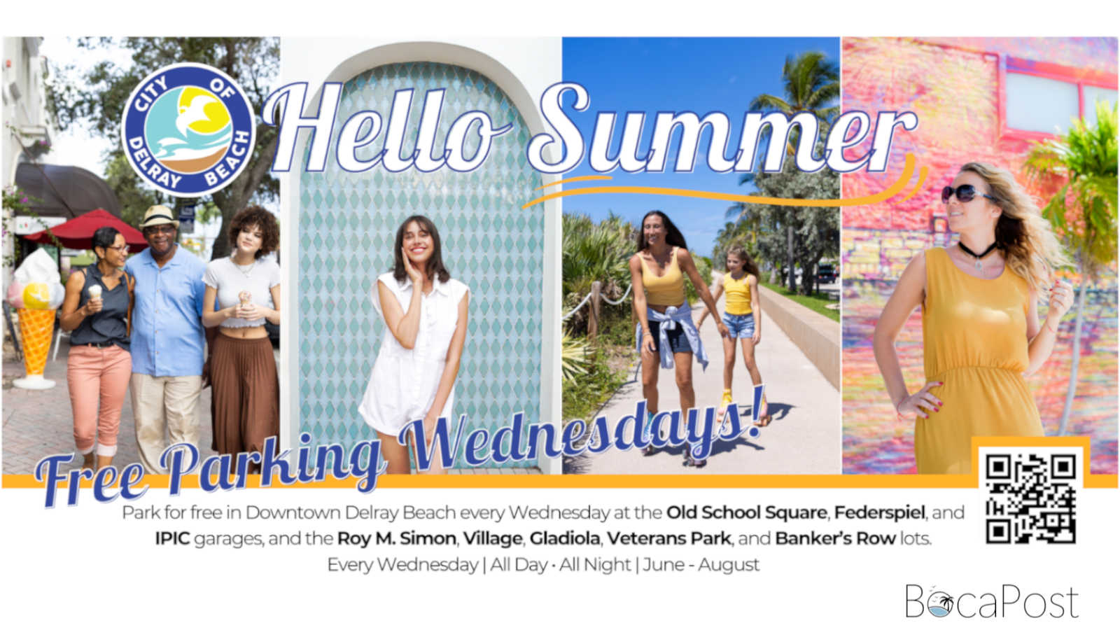 Downtown Delray Beach To Offer Free Parking Every Wednesday This Summer