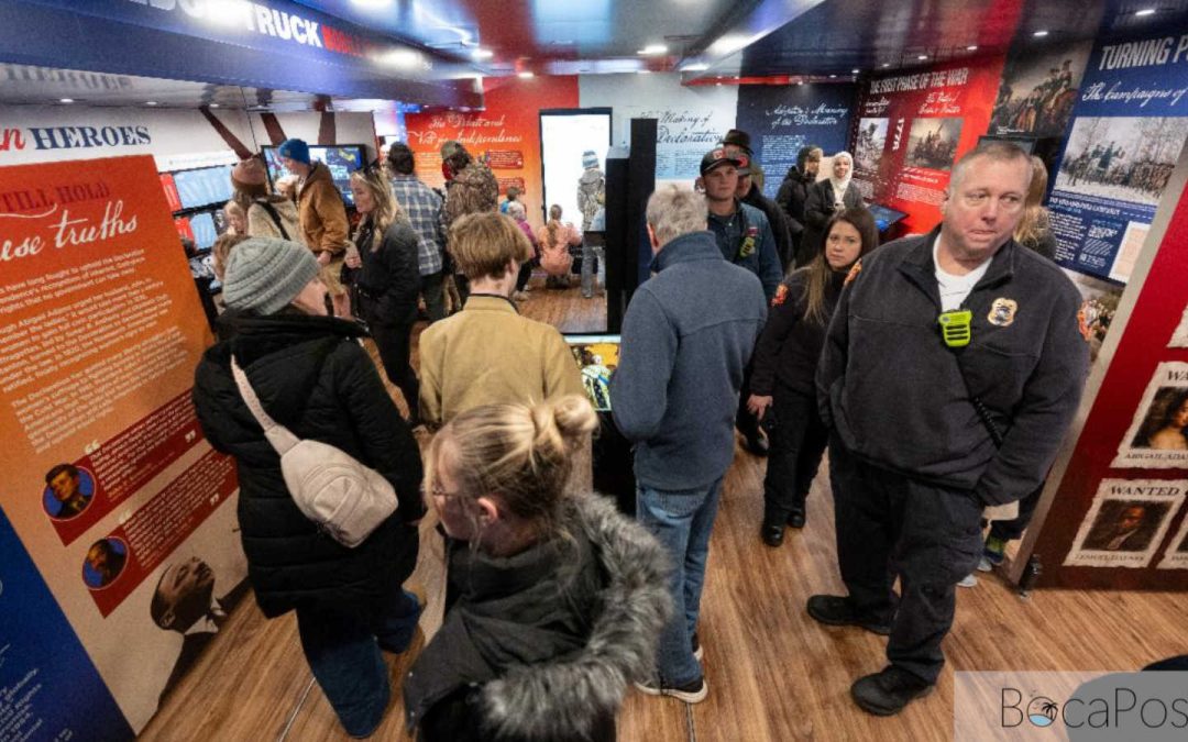 Freedom Truck Mobile Museum Opens Free Three-Day Stop In Wellington