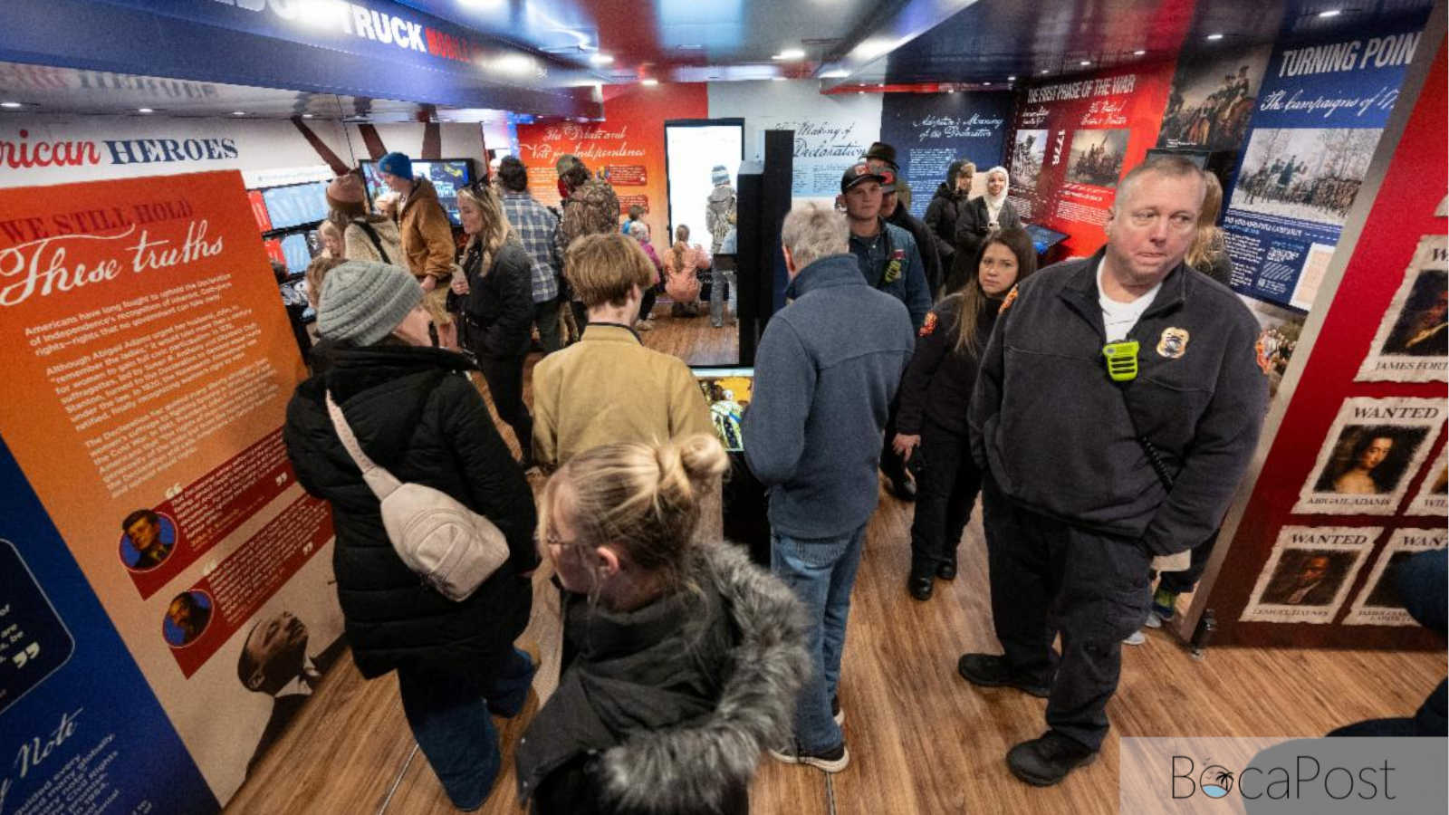 Freedom Truck Mobile Museum Opens Free Three-Day Stop In Wellington