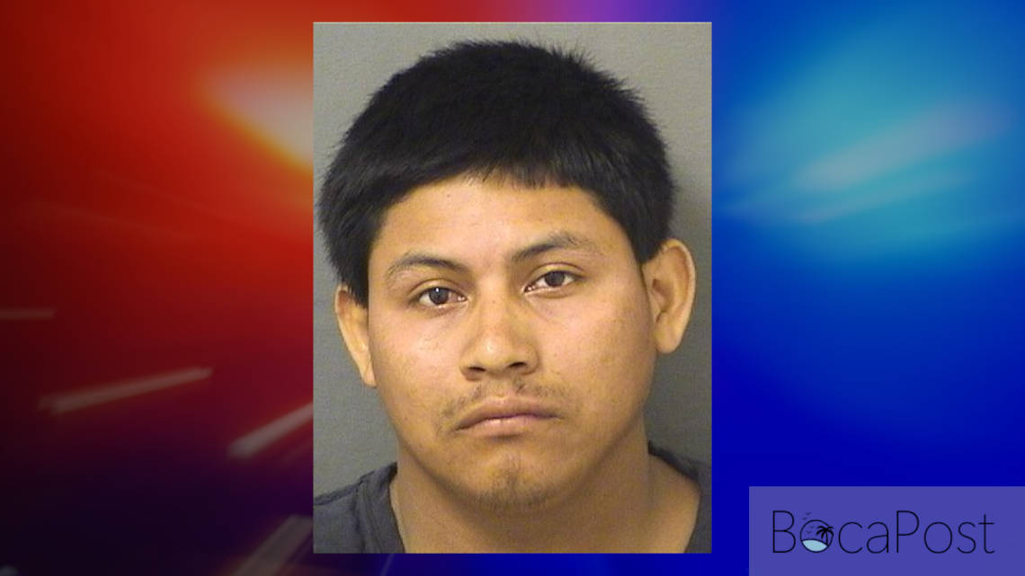 Man Accused of Lewd Act in Boca Raton Neighborhood Yard Arrested by Police - Eduardo Exequiel Lares Alonzo