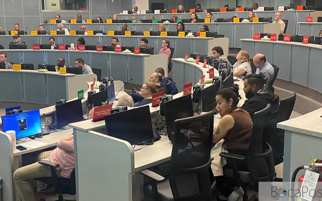 Palm Beach County Emergency Operations Center Trains For 2026 Hurricane Season