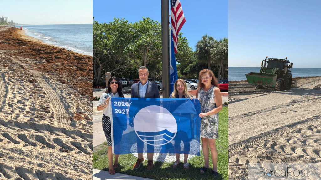 Spanish River Park Beach Gets Blue Flag Honor Amid Sargassum Concerns