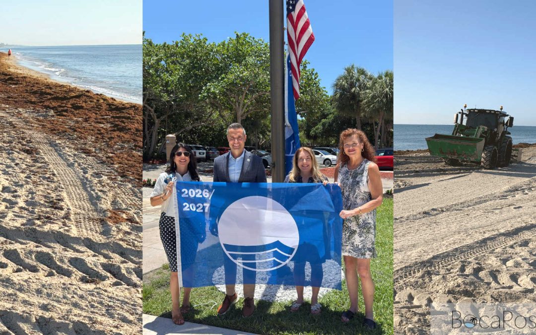 Spanish River Park Beach Gets Blue Flag Honor Amid Sargassum Concerns