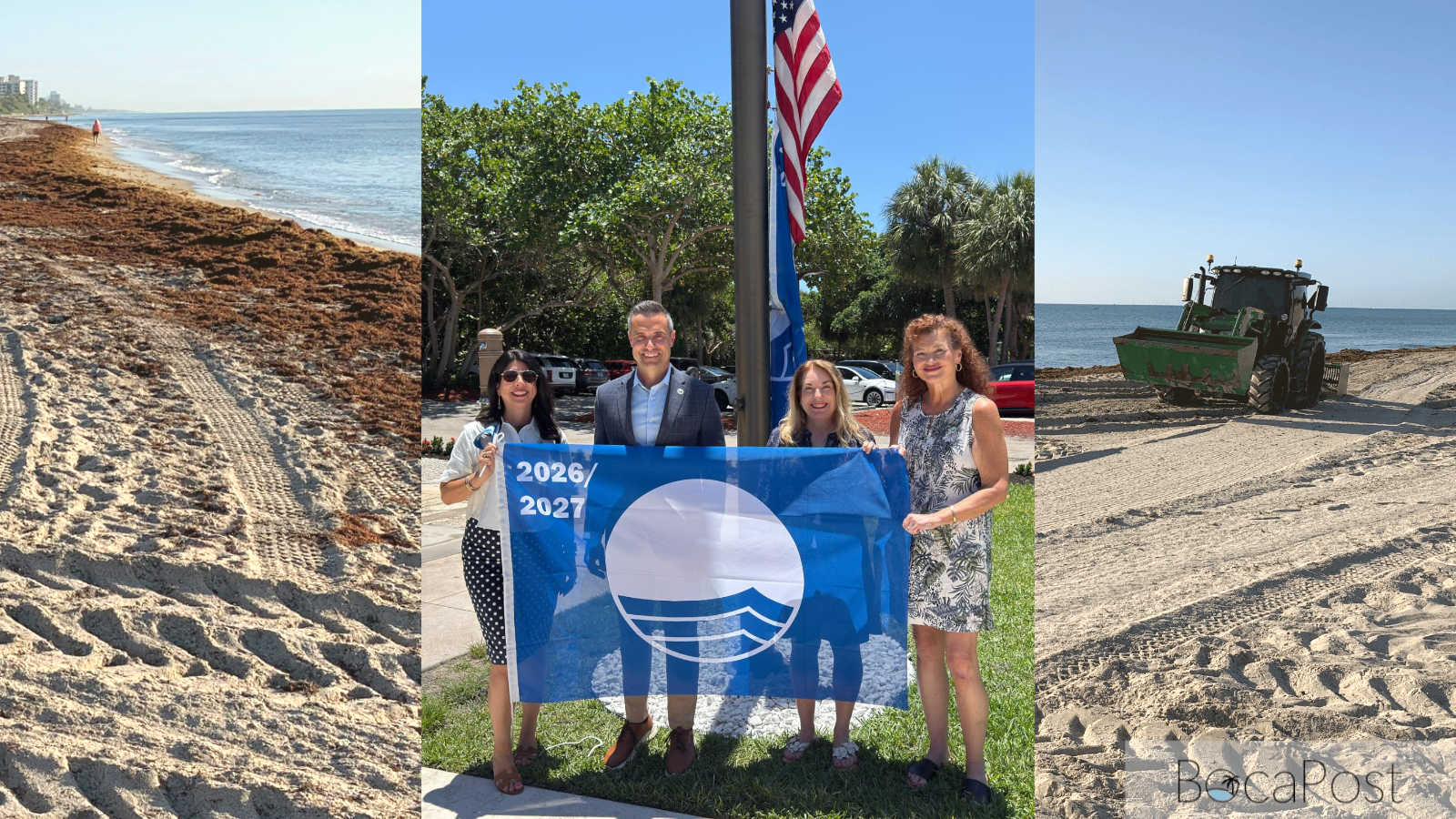 Spanish River Park Beach Gets Blue Flag Honor Amid Sargassum Concerns