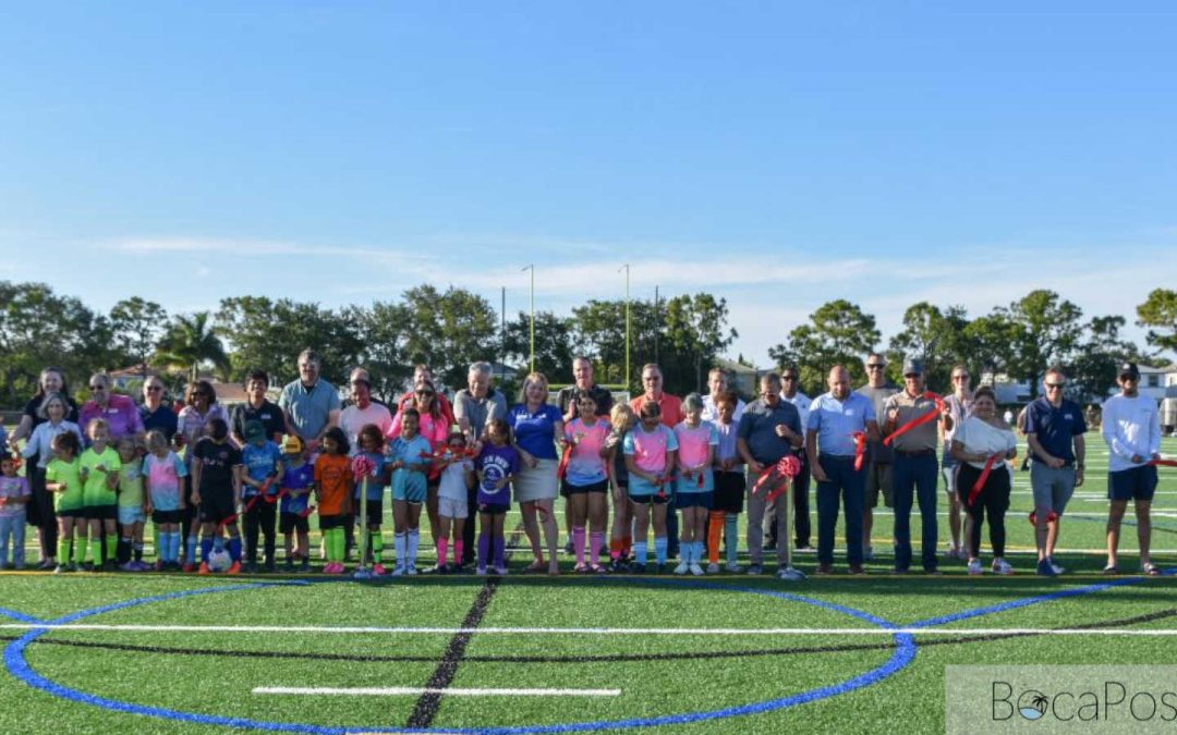 West Boynton Park Opens New Multi-Sport Turf Fields After County Project