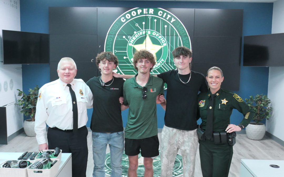 Cooper City Teens Honored After 911 Call Helps Save Driver During Heart Attack, BSO Says