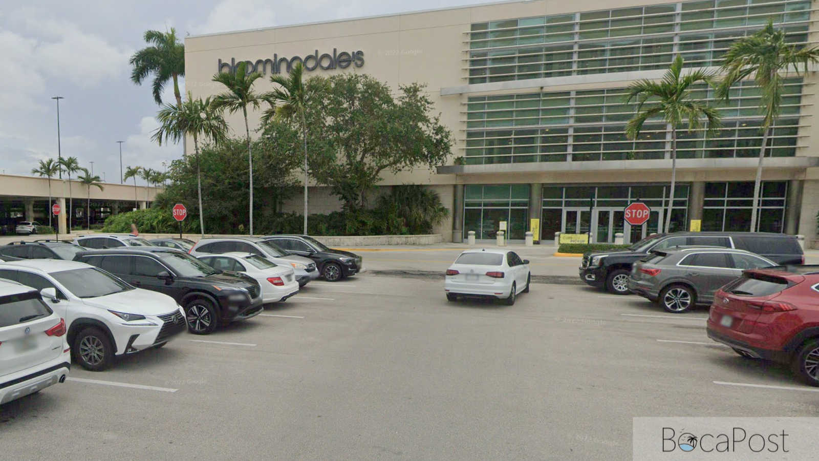 Palm Beach County civil complaint involving an alleged parking lot fall near Bloomingdale’s in Boca Raton.