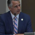 James Zervis Presenting Pension Ordinance Updates At A Boca Raton City Council Meeting.