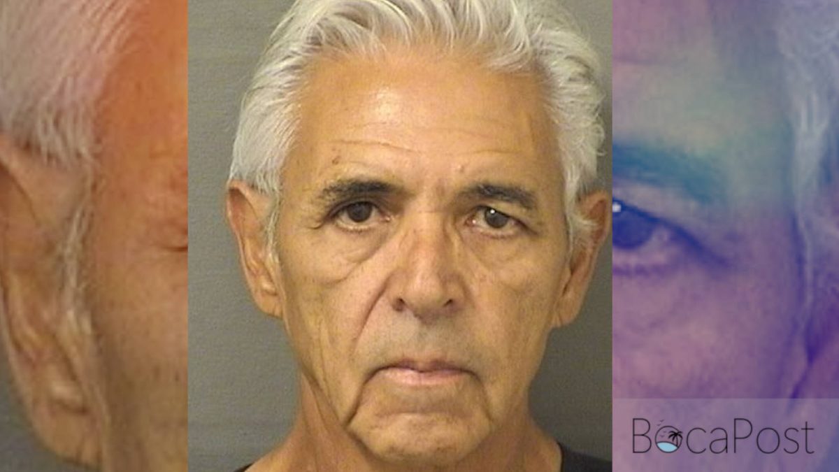 Booking Photo Of Paulo A. Rocha From Palm Beach County Jail Records.