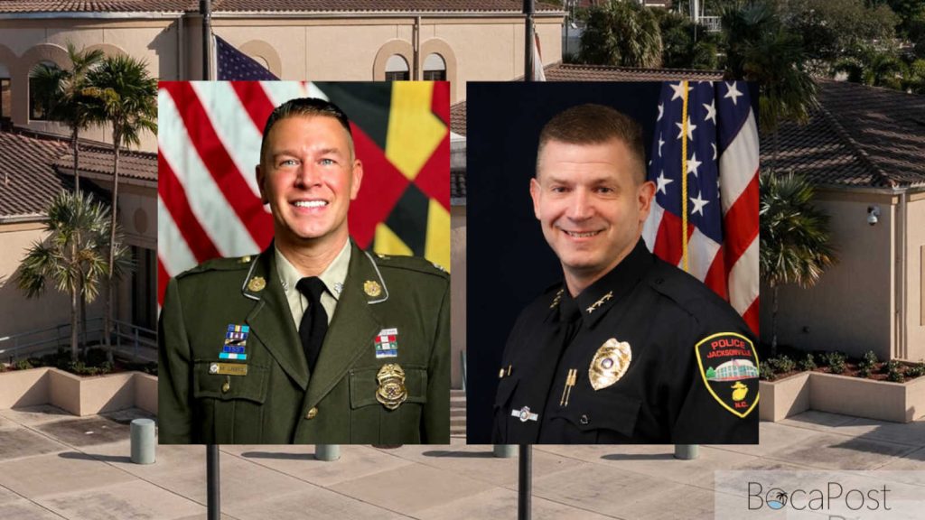Boca Raton Police Services Department police chief finalist announcement.