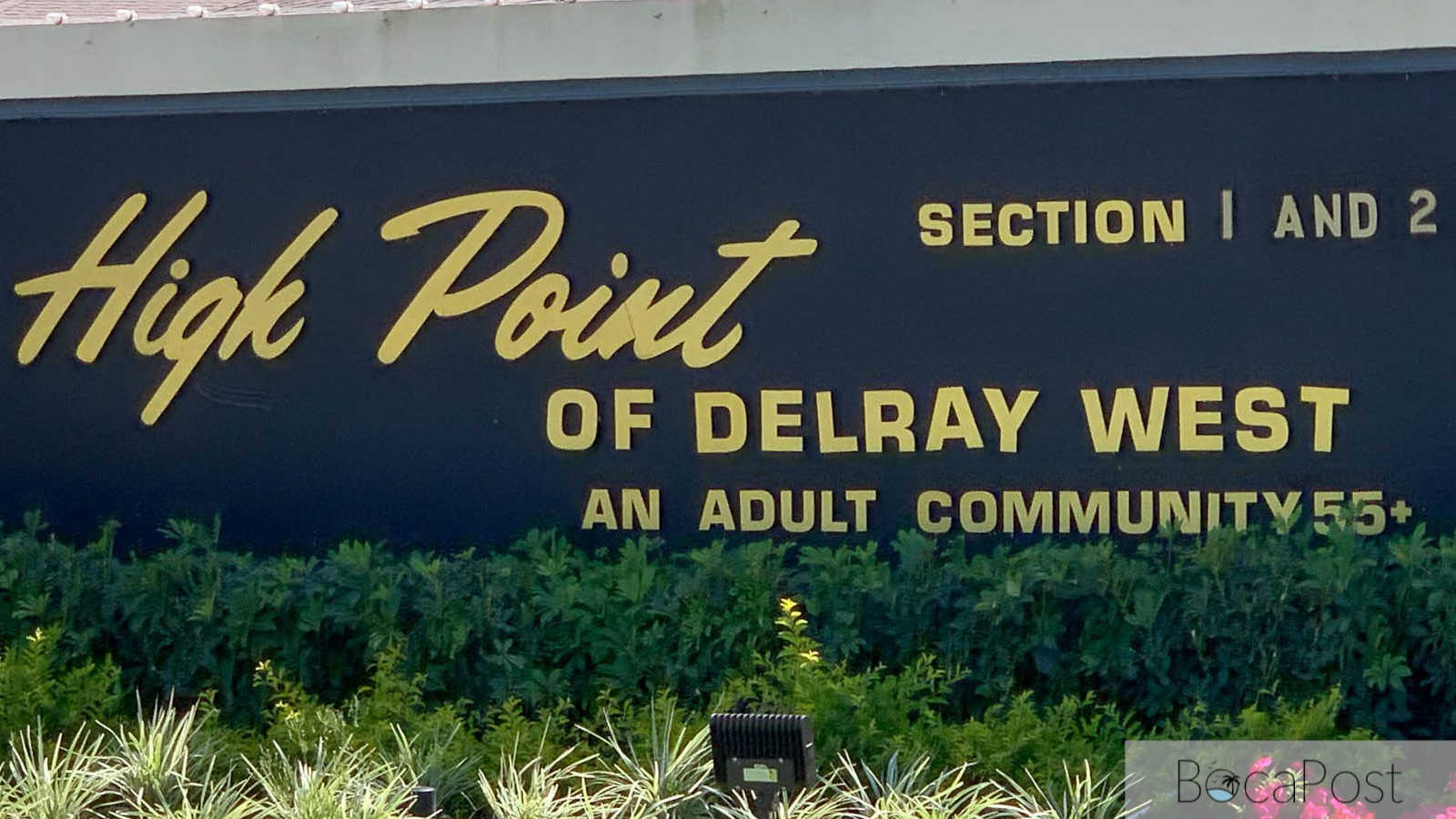 Palm Beach County Circuit Court complaint filed by High Point of Delray West Condominium Association Section 2.