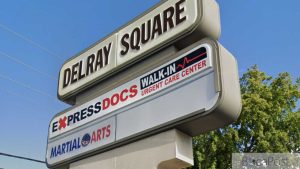 Delray Square Ii Shopping Center In Delray Beach