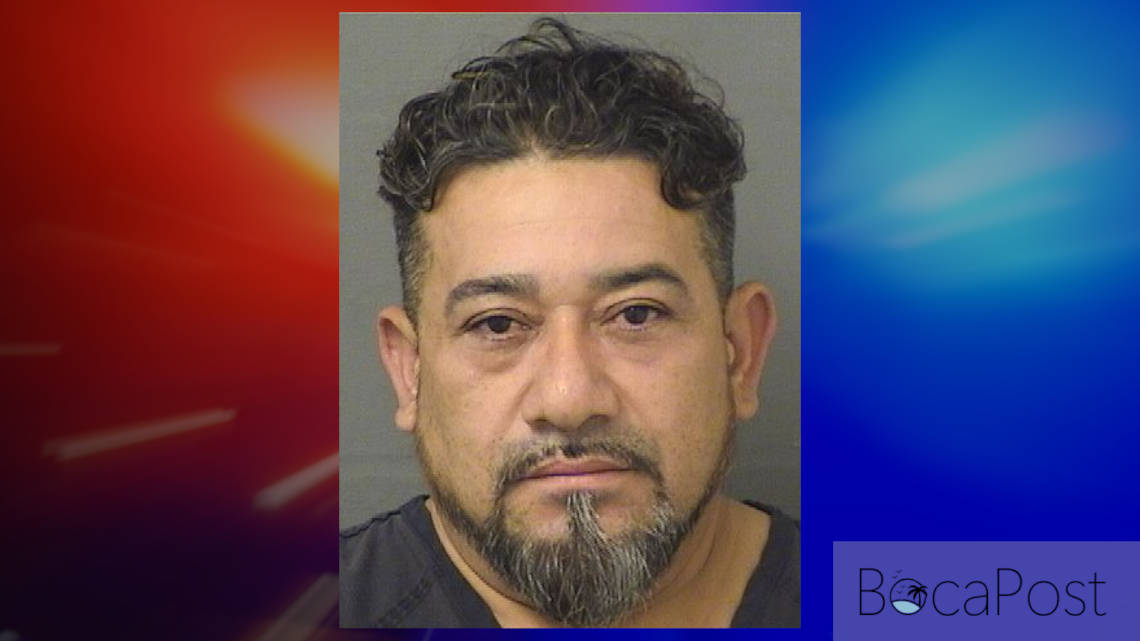 Palm Beach County court records show Jose Nazario Diaz is facing two lewd molestation charges in a pending felony case.