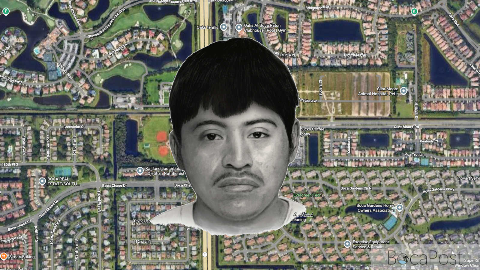 Unidentified Man Found In Boca Raton Canal Remains PBSO Cold Case PBSO cold case flyer showing a sketch of an unidentified man found in a Boca Raton canal.