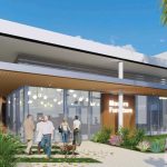 Architectural Rendering Of The Proposed One-Story Furniture Showroom And Retail Building Fronting North Federal Highway At 1000 N. Federal Highway In Boca Raton.