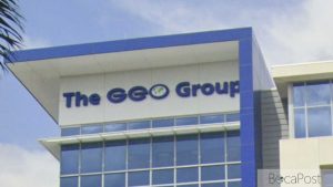 Exterior View Of Geo Group Offices In Boca Raton.