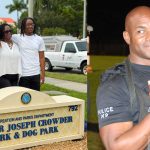Signage At Officer Joseph Crowder Park And Dog Park At 792 Renaissance Commons Blvd. In Boynton Beach.