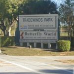 Sample Road At The Entrance To Tradewinds Park In Coconut Creek.