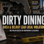Generic Dirty Dining Series Graphic For Boca Post Weekly Restaurant Inspection Roundup.