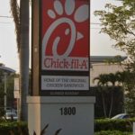 Exterior Of Chick-Fil-A Restaurant At 1800 South Federal Highway In Delray Beach, Florida