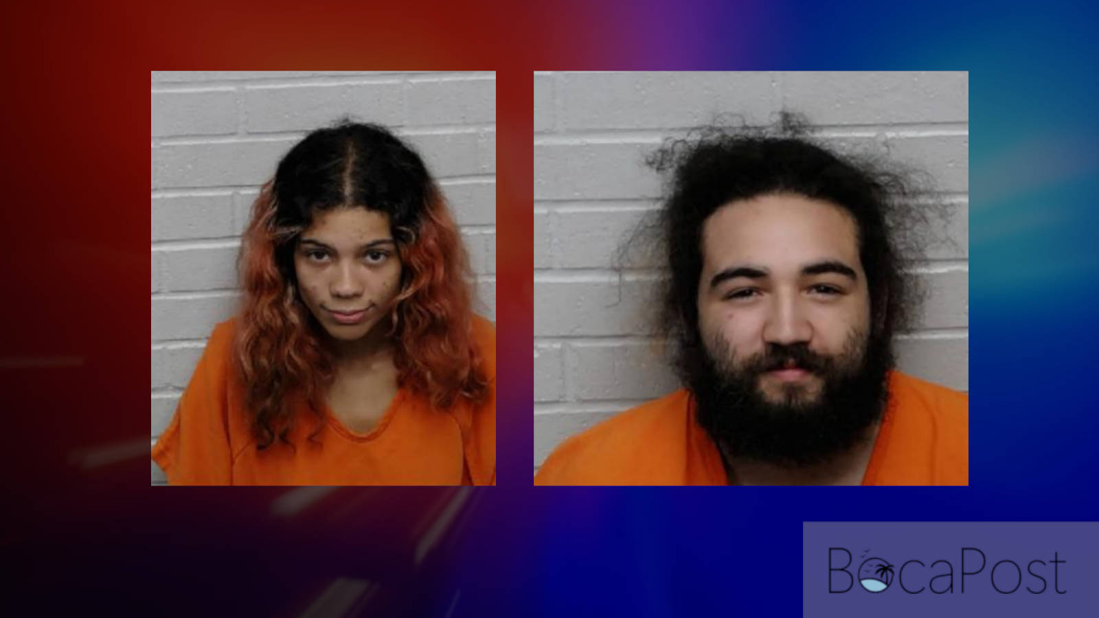 Hollywood FL Couple Charged In Missing Infant Case, Warrants Show.jpg Booking photos of Samantha Feliz and Alejandro Leon Jr. released by the Hollywood Police Department.