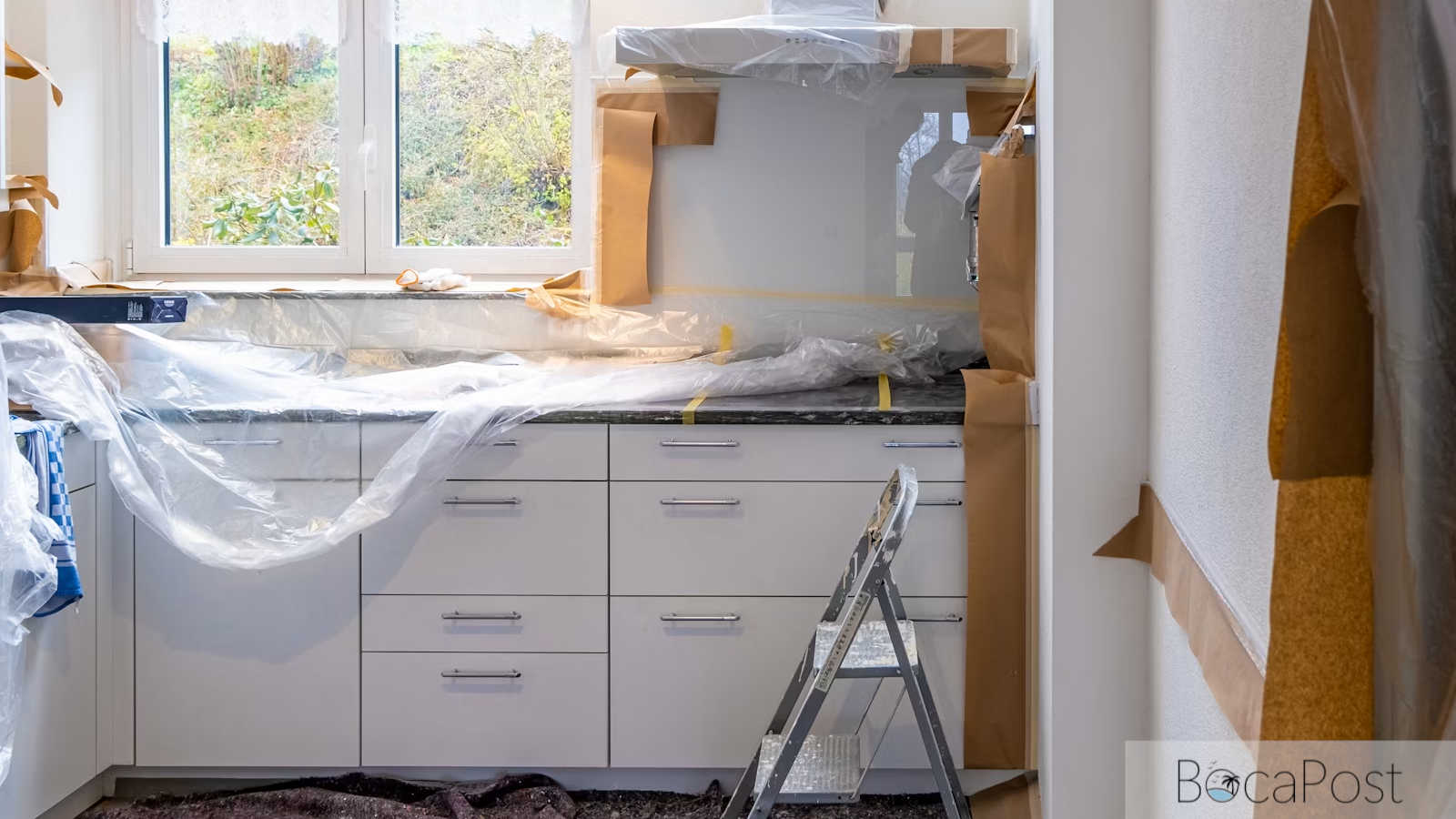 Homeowners Sue MC Florida Solutions Over Alleged Unlicensed Bathroom Remodel Image of a renovation, shown as a representative image for a construction lawsuit.