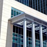 Exterior Of The Broward County Courthouse In Fort Lauderdale, Florida.