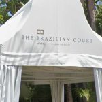 Exterior Of The Brazilian Court Hotel In Palm Beach, Florida.