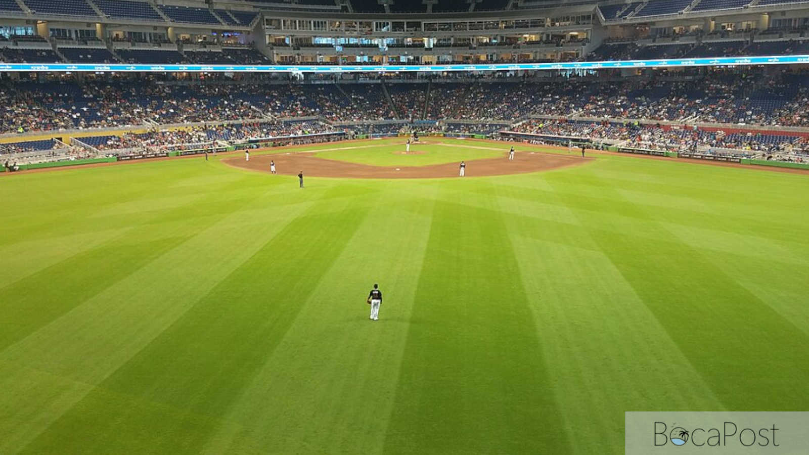 loanDepot park in Miami, home of the Miami Marlins