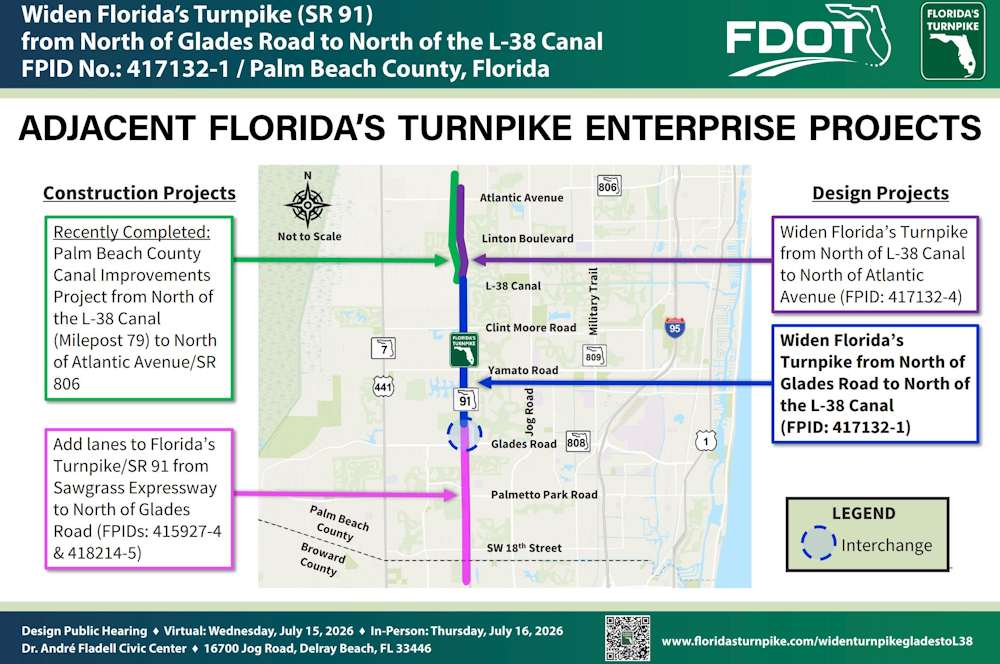 Florida'S Turnpike Widening Near Boca Raton Draws Resident Noise Concerns At Fdot Hearing - Boca Post Florida'S Turnpike Widening Near Boca Raton Draws Resident Noise Concerns At Fdot Hearing - Boca Post