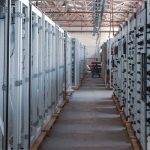 Stock Image Of A Data Center Server Rack.