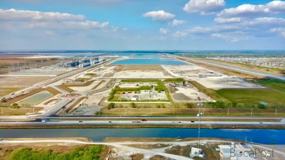 The Proposed Project Tango Data Center Site Sits Approximately 900 Feet From The Arden Pud And Saddle View Elementary School, Separated By A Wildlife Corridor And The L-8 Canal, According To The County Staff Report. (Photo: Pba Holdings’ July 2 Presentation)