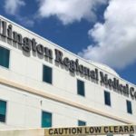 Exterior Of Wellington Regional Medical Center On Forest Hill Boulevard In Wellington, Florida.
