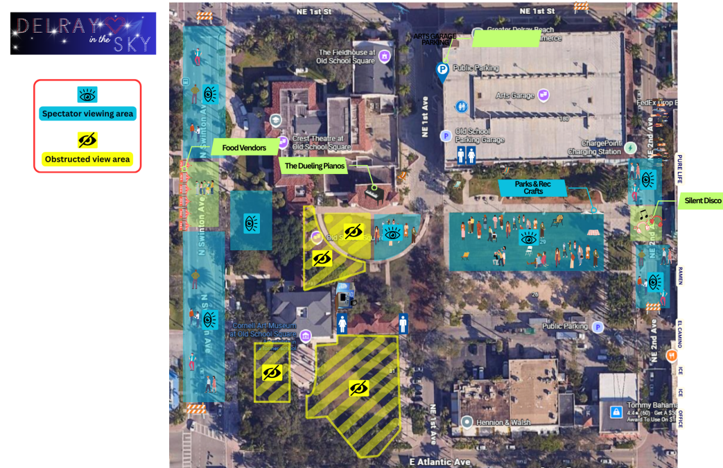 Delray In The Sky Drone Show Will Close Part Of Swinton Avenue In Delray Beach - Boca Post